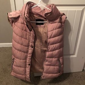 Women’s Fur Hooded Vest